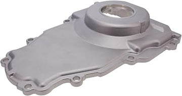 Top Street Performance Timing Cover, 1-Piece, Gasket/Hardware/Seal Included, Aluminum, Natural, GM LS-Series, Each