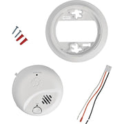 Interconnect Hard-Wired w/Battery Back-up Ionization Smoke Detector by First Alert – No Color, Model 1046848