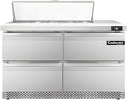 SW48-10-FB-D Sandwich Unit, 48" W, With 10 Pan Top Openings, Four Drawers & Front Breathing