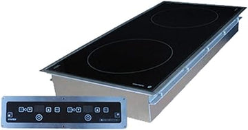 Equipex GL2-5000DIR Adventys Electric Drop-in Induction Range with (2) 8" Burners (2500 Watts Per Burner)
