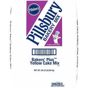Yellow Cake Mix by Pillsbury Baker's Plus – 800 Ounce (Pack of 1), yellow