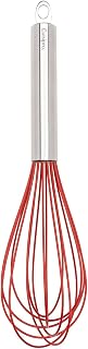 Cuisipro Silicone Piano Whisk 12"Red