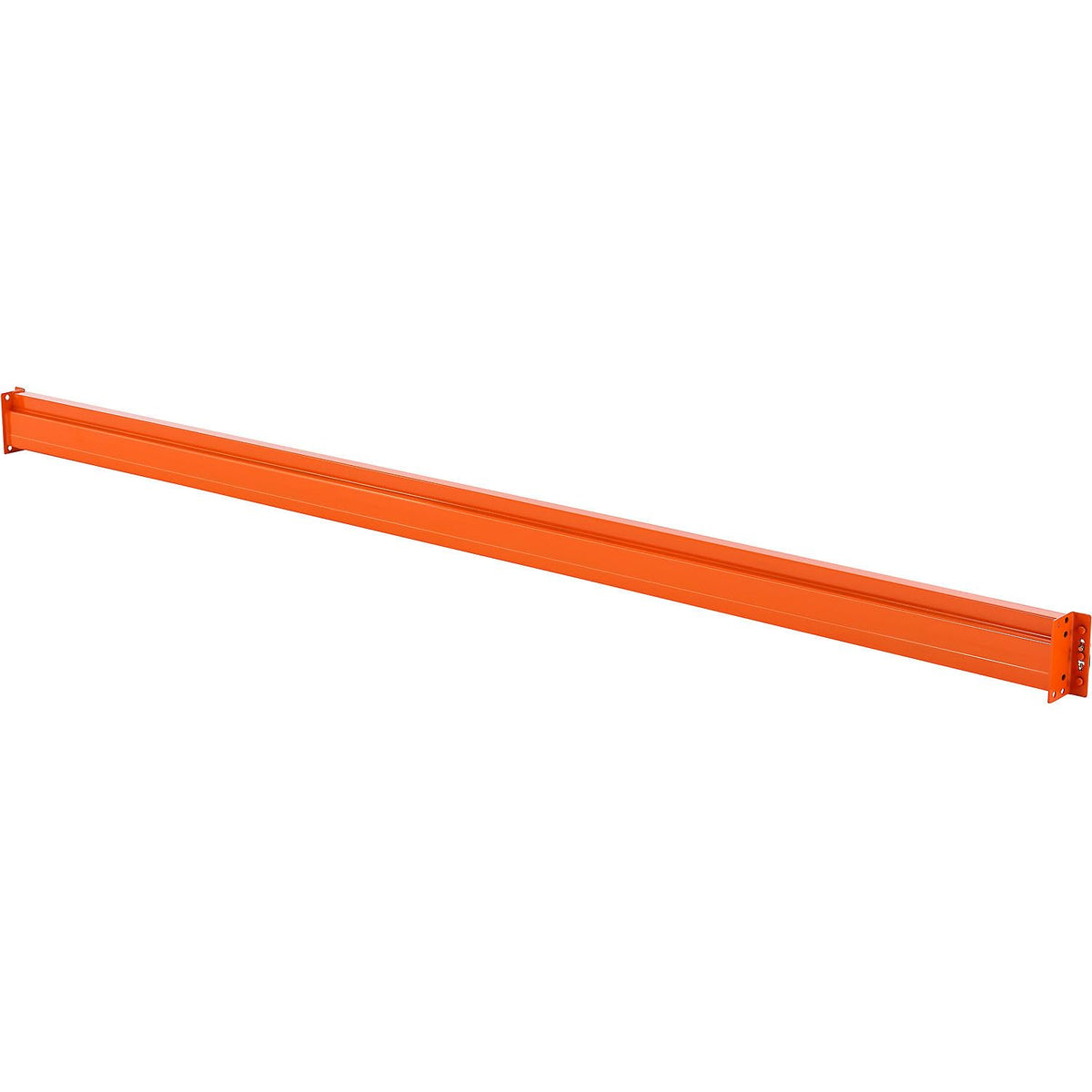 Global Industrial Unslotted Pallet Rack Beam – 120" L x 5-1/2"H, 5630 lbs Capacity, Set of 2