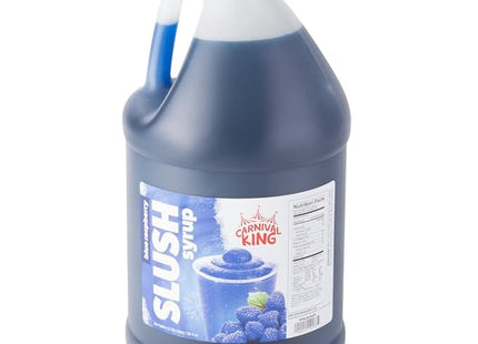 TableTop King 1 Gallon Blue Raspberry Slushy Syrup_AB