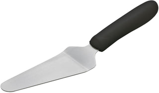4 5/8" x 2 3/8" Black Plastic Pie Server with Offset with Handle by Winco – 4-5/8" x 2-3/8", Metal, Standard, Model FBA_TKP-51