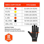 Ergodyne Black / 1 Count (Pack of 1) / Work Utility Safety Work Gloves