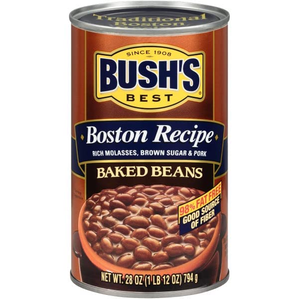 Bush's Best Onion / 28 Ounce (Pack of 6) / 6 Baked Beans