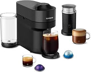 Nespresso Vertuo Pop+ Coffee Machine with Milk Frother, Liquorice Black