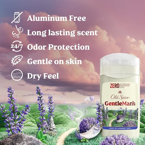 Old Spice Lavender + Mint / 3 Ounce (Pack of 3) / 3 Deodorant