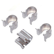 Global Industrial Replacement Quick Adjust Hook by Nexel – Steel, Silver, Model 580CP28