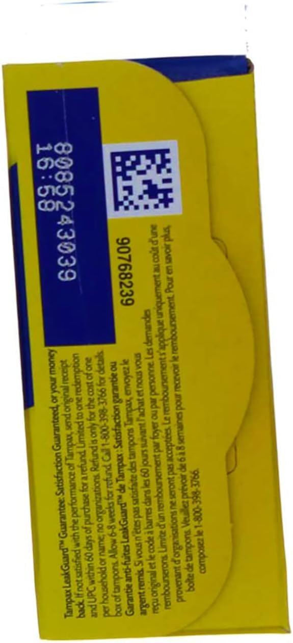 Tampons Regular 10 Each (Pack of 3) by Tampax – Cardboard