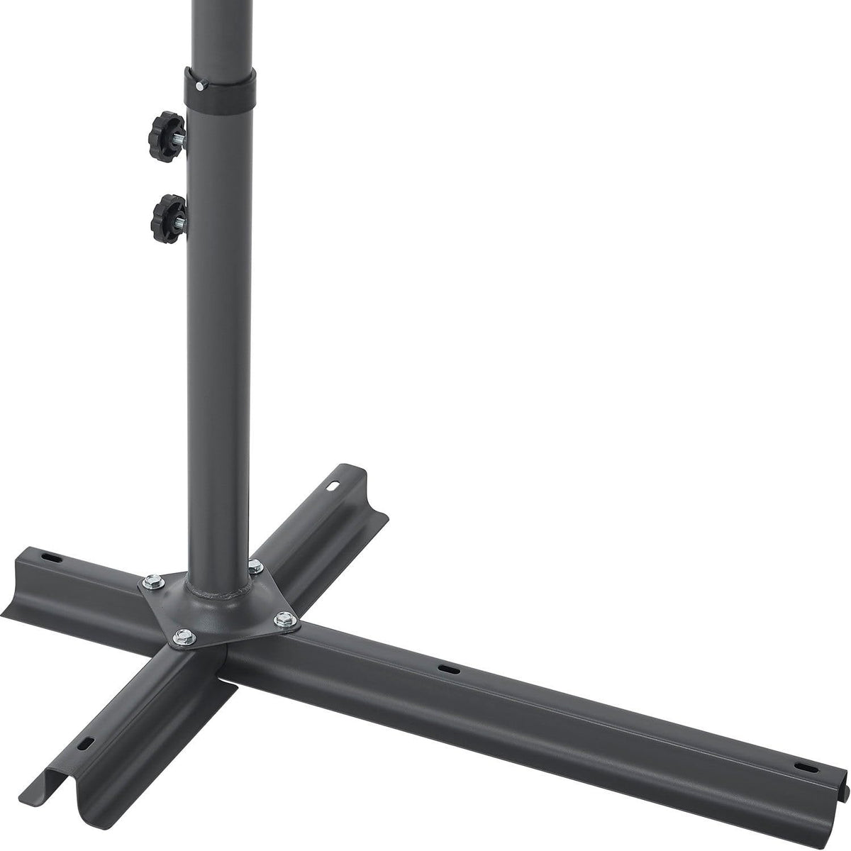 Global Industrial Cantilever Umbrella w/Crank by GEC – Red, Model ZY21B-RED