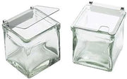 Cal-Mil Solid Metal Hinge Jar Lid