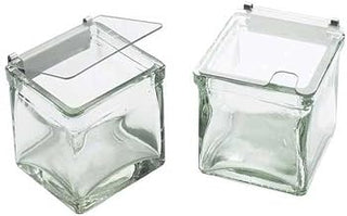 Cal-Mil Solid Metal Hinge Jar Lid
