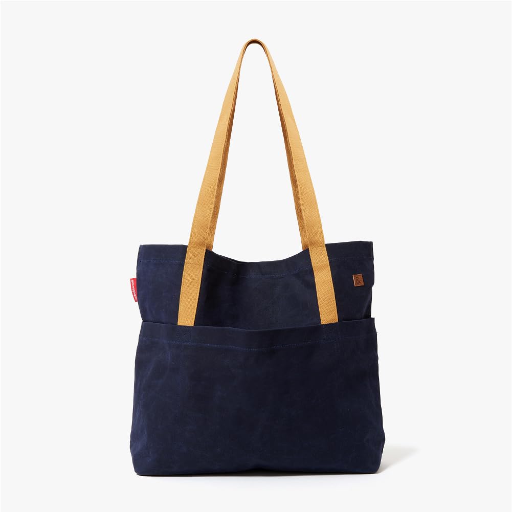 The Market Tote by hedley & bennett – Medium to Large, 1008 cubic_inches, Cotton, Waxman, Model The Market Tote - Waxman