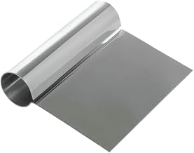HUBERT Dough Scraper Stainless Steel - 5"L x 4 1/2"W x 1 1/4"H
