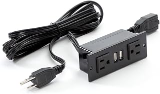 Safco Products MRPM3 Power Module for Mirella Standing-Height Conference Tables