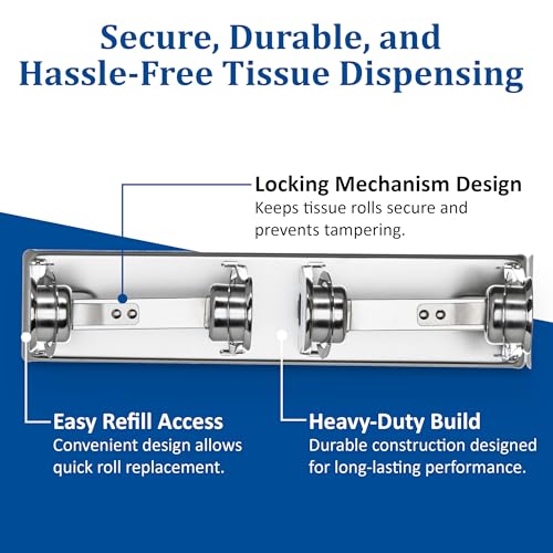 San Jamar 1 / 2 Roll Capacity / Locking Categories