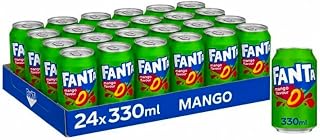 Fanta Mango Soft Drink 330 ml. / 11.2 fl.oz. (Pack of 24)