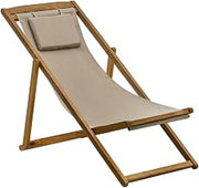 Oil Finish Outdoor Patio Chairs Set of 2 with Polyester Fabric, Modern Design, Durable Frame, Supports 300 Pounds Each