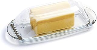 Anchor Hocking Norpro Glass Butter Dish