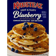 Krusteaz Blueberry / 25.2 Ounce (Pack of 1) / 1 Pancakes & Waffles