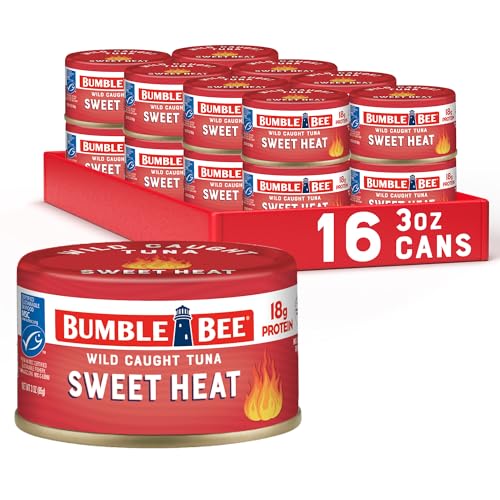 Bumble Bee Sweet Heat / 3 Ounce (Pack of 16) / 16 Tuna Fish