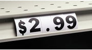 Number Inserts for 1 1/4" Shelf Molding, "6" & "9", 95970