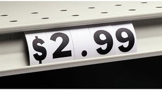Number Inserts for 1 1/4" Shelf Molding, "6" & "9", 95970