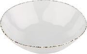 GET 16 oz Ivory Irregular Melamine Salad Bowl, Urban Mill (Set of 12)