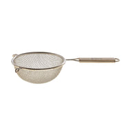 Browne 6-1/4" Wide Medium Double Mesh Strainer by Browne Foodservice – 6-3/4-Inch, Tin, Silver, Model 28238714551