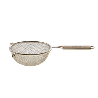 Browne 6-1/4" Wide Medium Double Mesh Strainer by Browne Foodservice – 6-3/4-Inch, Tin, Silver, Model 28238714551