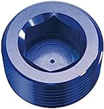 RHP932-01-1 0.06 in. NPT Hex Head Pipe Plug, Blue - Size -01 - Pack of 2