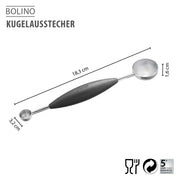 Bolino Parisian Spoon by GEFU – Silver, Model 13721