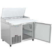 44 1/2" Pizza Prep Table w/Refrigerated Base by MOTAK – 50.00x37.01x45.67, In Description, Check Images, Model MPR-44-X