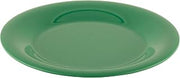 G.E.T. 7.5" Green Heavy-Duty Wide Rim Melamine Plastic Salad Plate (Set of 4)