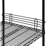 Black EPOXY Wire Ledge by Nexel – Alloy Steel, Black, Model AL414B