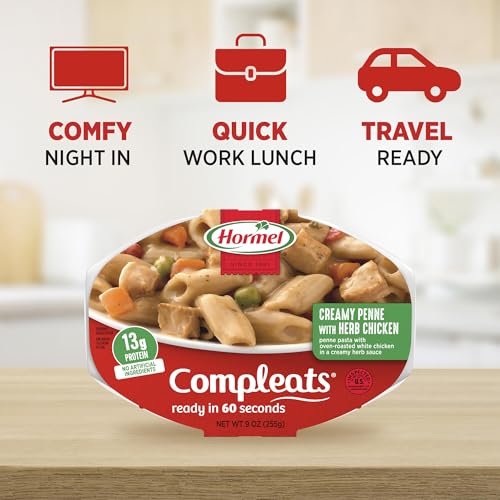 HORMEL COMPLEATS Italian Chicken and Penne / 9 Ounce (Pack of 6) / 6 Penne