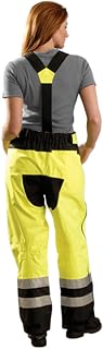 OccuNomix Hi-Vis Breathable Rain Pants, Yellow, 2XL