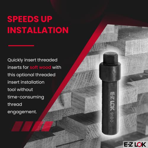 E-Z LOK 5/16-18 / Black / Industrial Inch Inserts & Kits