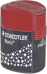 STAEDTLER Noris 512 Double Sharpener - Pack of 10 Triangular Design