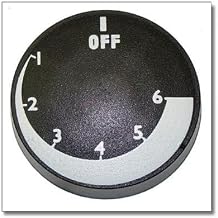 Adcraft Black Thermostat KNOB DIAL DIAL