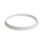 12" Duct Flange by KwiKool – Pained Galvanized Steel, White, Model DCR-12