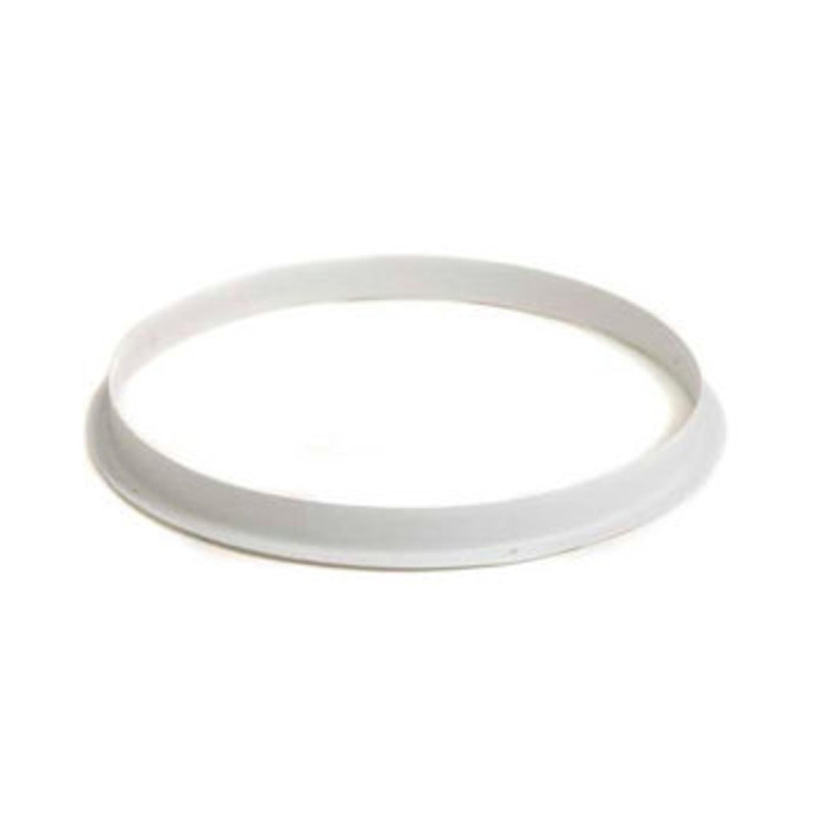 12" Duct Flange by KwiKool – Pained Galvanized Steel, White, Model DCR-12