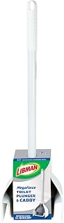 Libman MegaForce Premium Toilet Plunger with Caddy