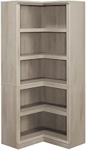 Starlight Canyon Home Chalked Chestnut Storage Bookcase, Spacious Shelves, Coastal Cottage and Shabby Chic Style, Durable, Versatile Home Storage