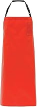 Locknane Bib Apron Red Vinyl - 37"L x 22"W