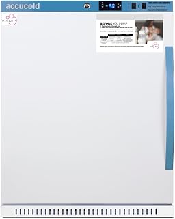 ACCUCOLD AFZ5PVBIADAMCLHD 4 Cu.Ft. MOMCUBE Breast Milk Freezer, ADA Height, +/-1ºC Variation, Open Door Alarm, Microprocessor Control Panel
