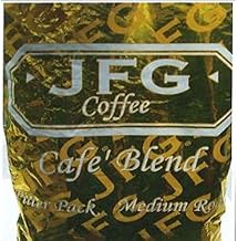 JFG Medium Roast Coffee Cafe Blend - Filter Pack, 1.5 Ounce - 42 per case.