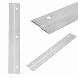 Hand Sink Mounting Bracket by Glownary – 2x11 Inch, Alloy Steel, Black, Model 600hs12zbrkt